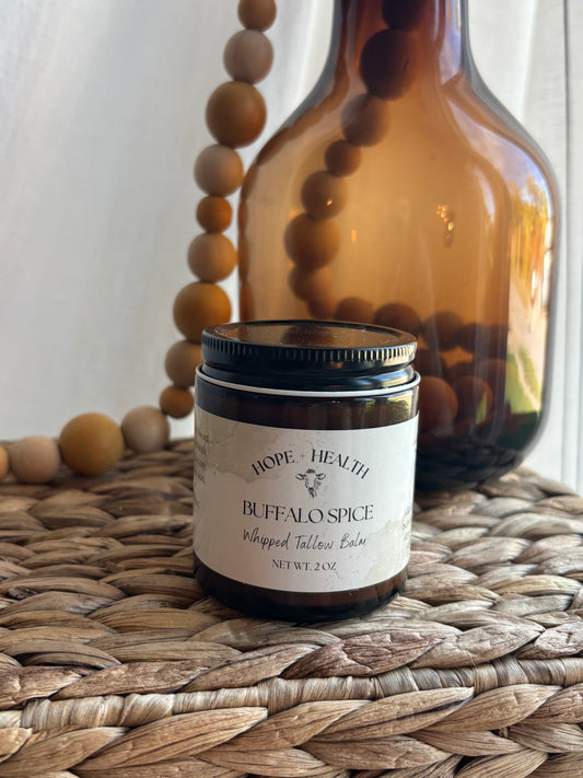 NEW Buffalo Spice Whipped Tallow Balm