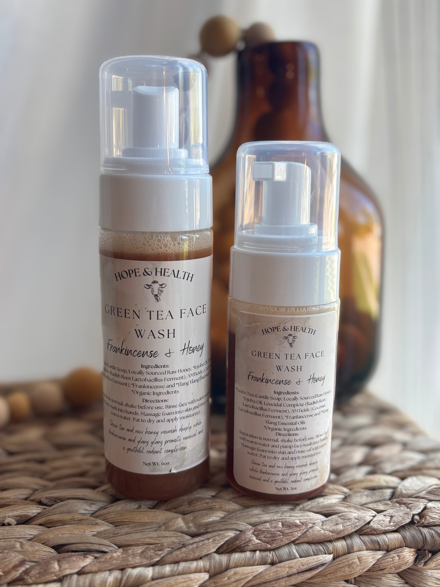 Frankincense and Honey Face Wash