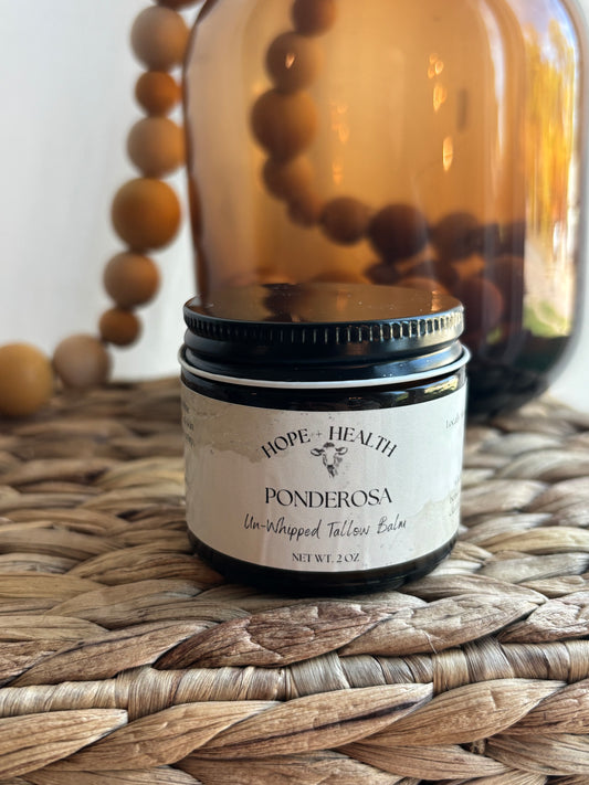 Beef Tallow Balm: Ponderosa