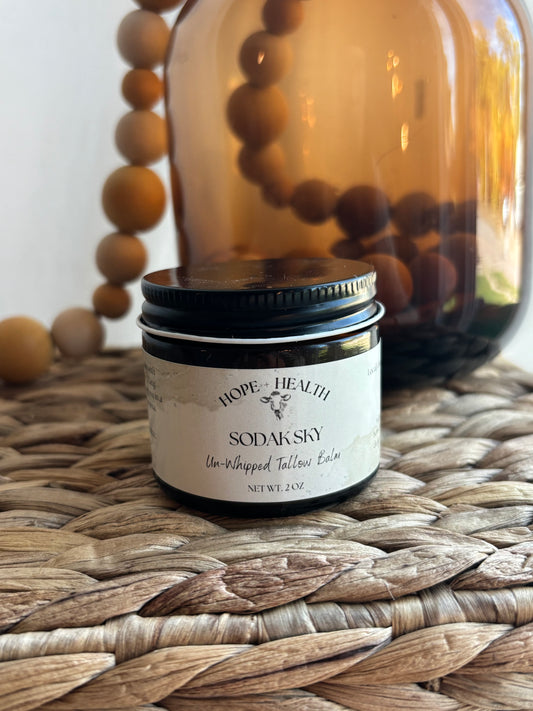 Beef Tallow Balm: SoDak Sky