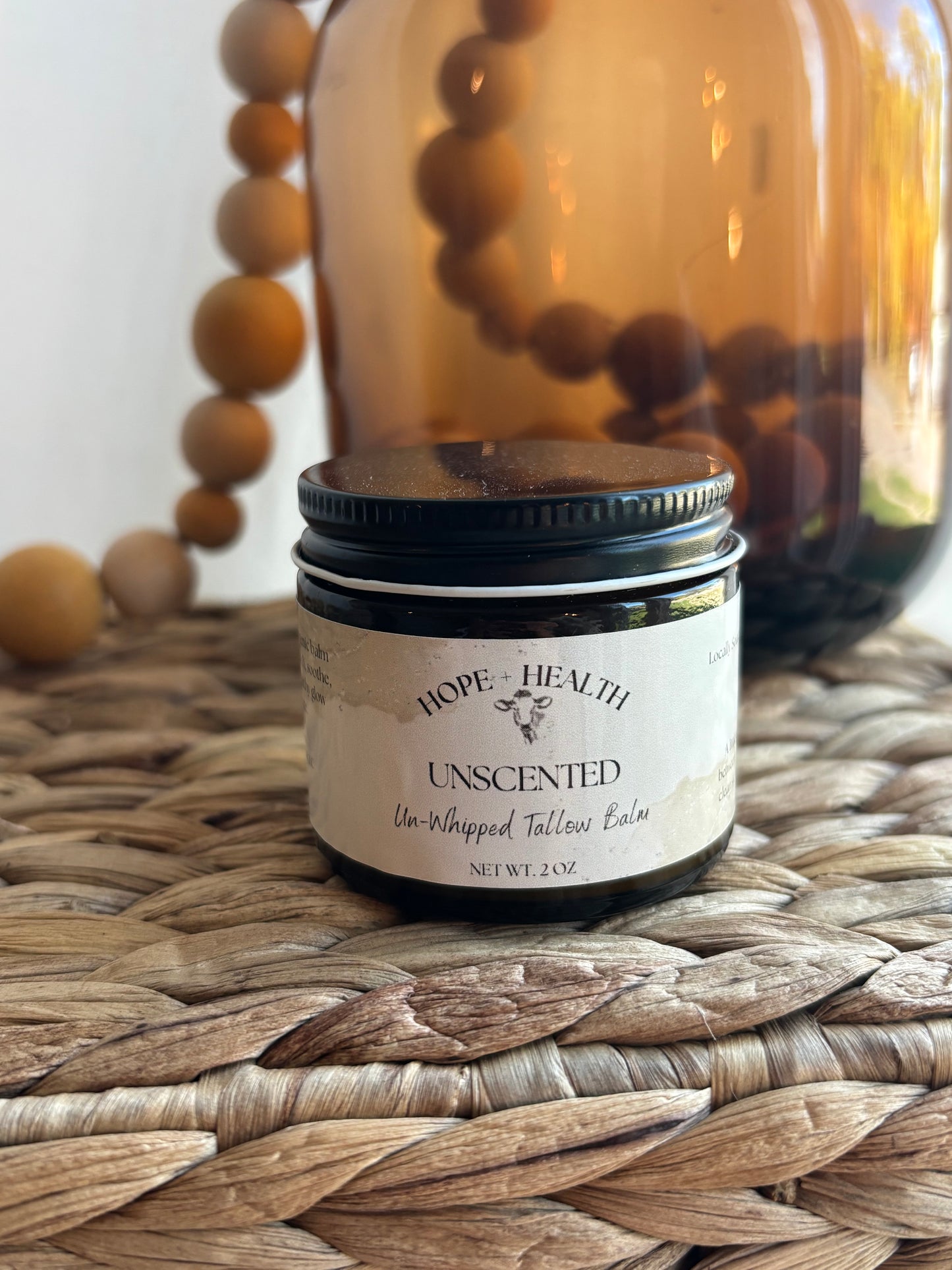 Beef Tallow Balm: Unscented