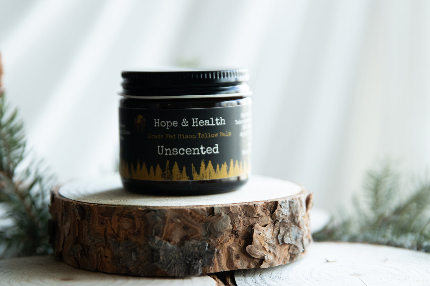 Buffalo Tallow Balm: Unscented