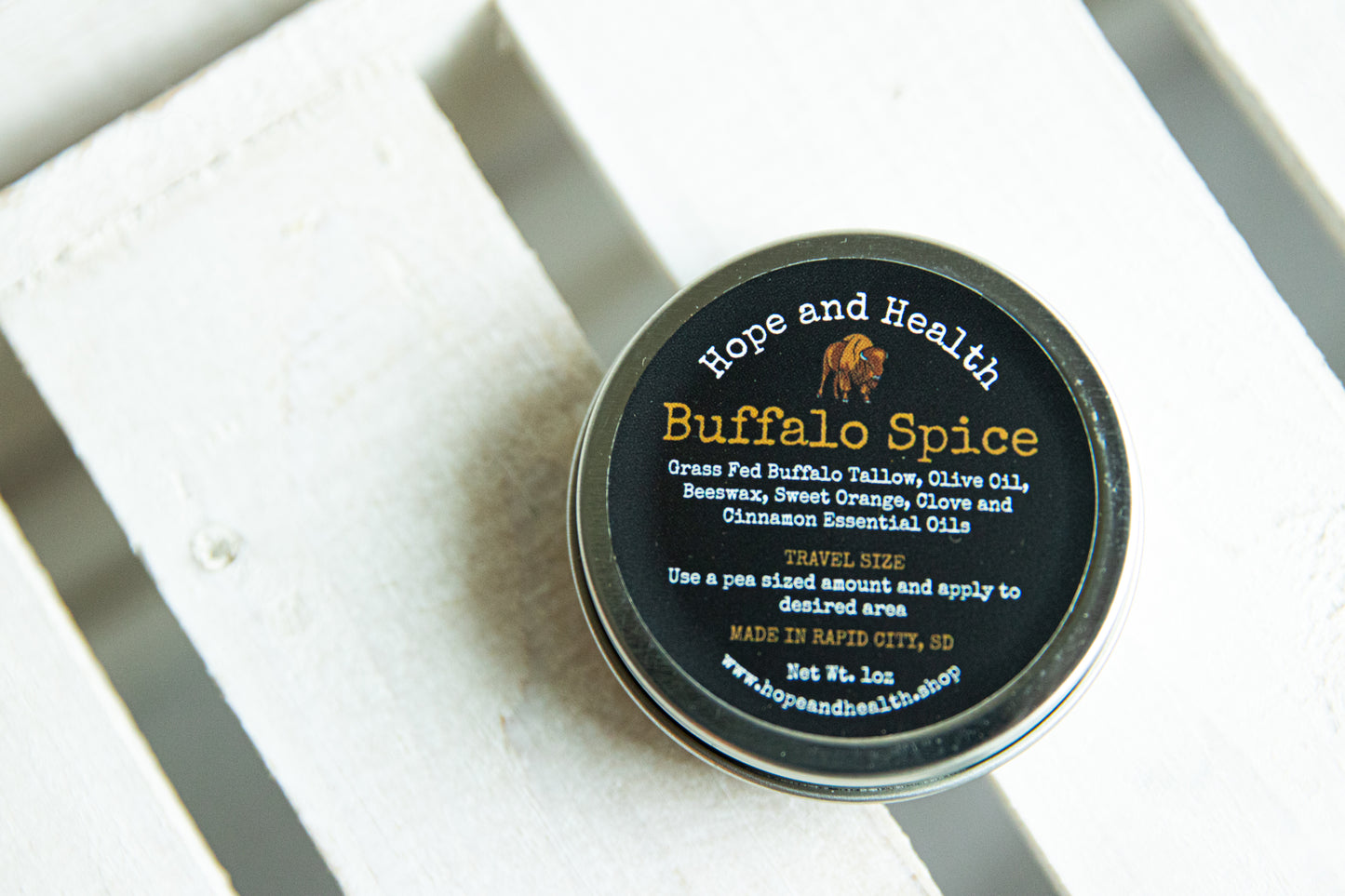 Buffalo Tallow Balm: Buffalo Spice