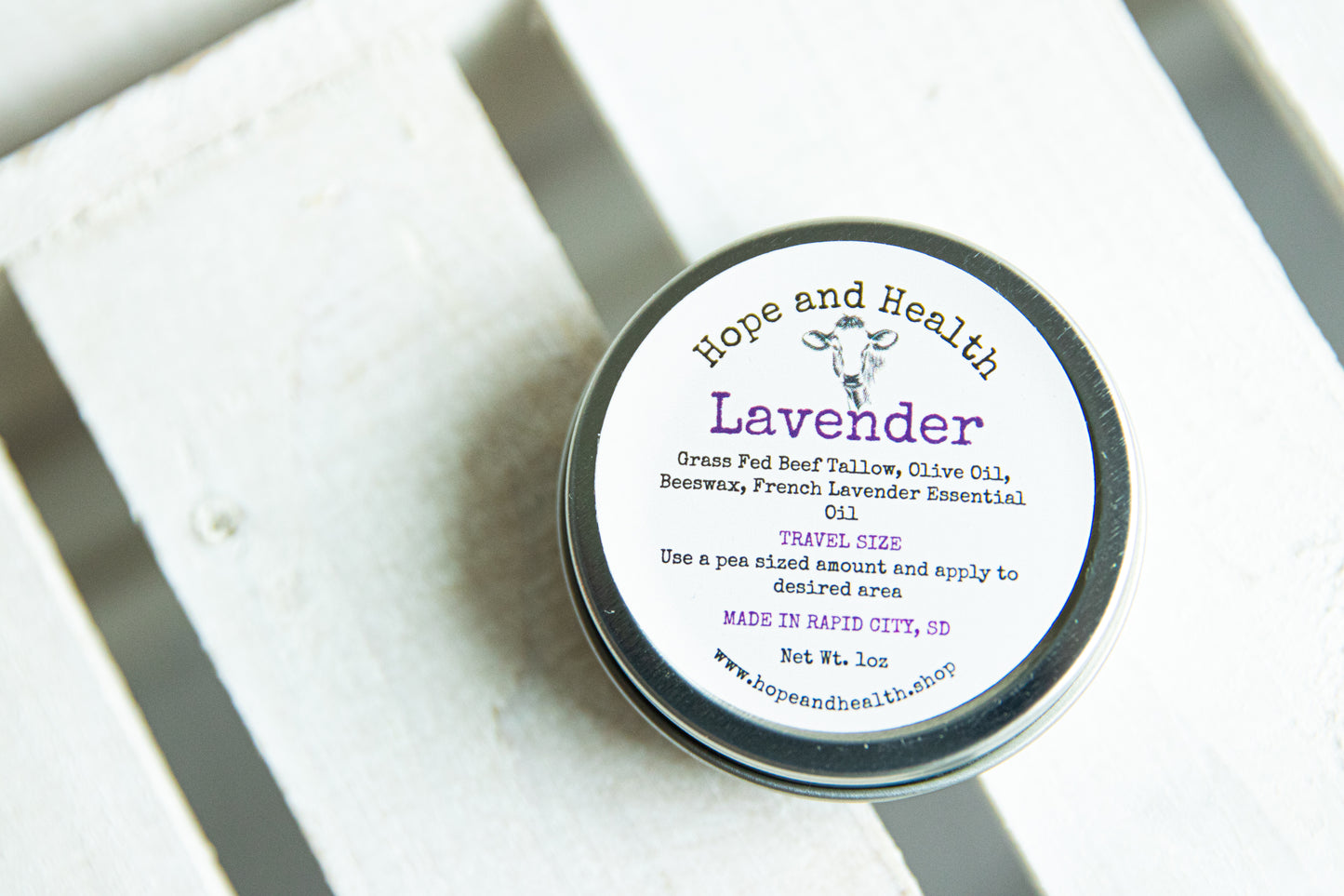 Beef Tallow Balm: Lavender