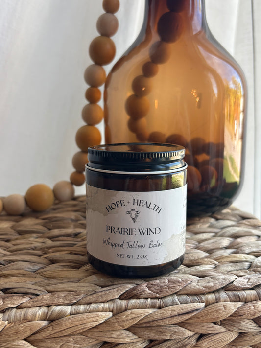 NEW Prairie Wind Whipped Tallow Balm