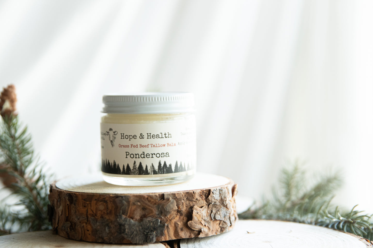 Beef Tallow Balm: Ponderosa