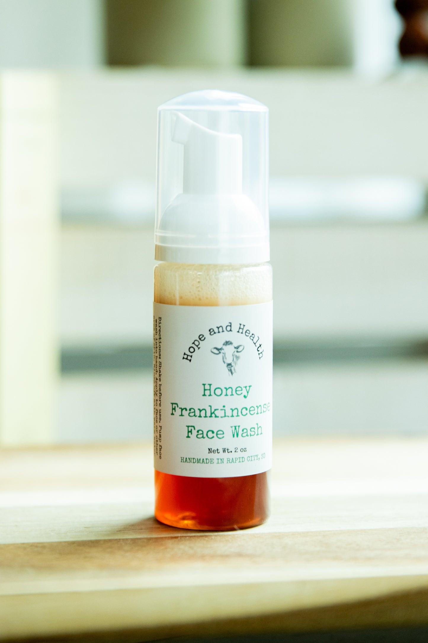 Frankincense and Honey Face Wash