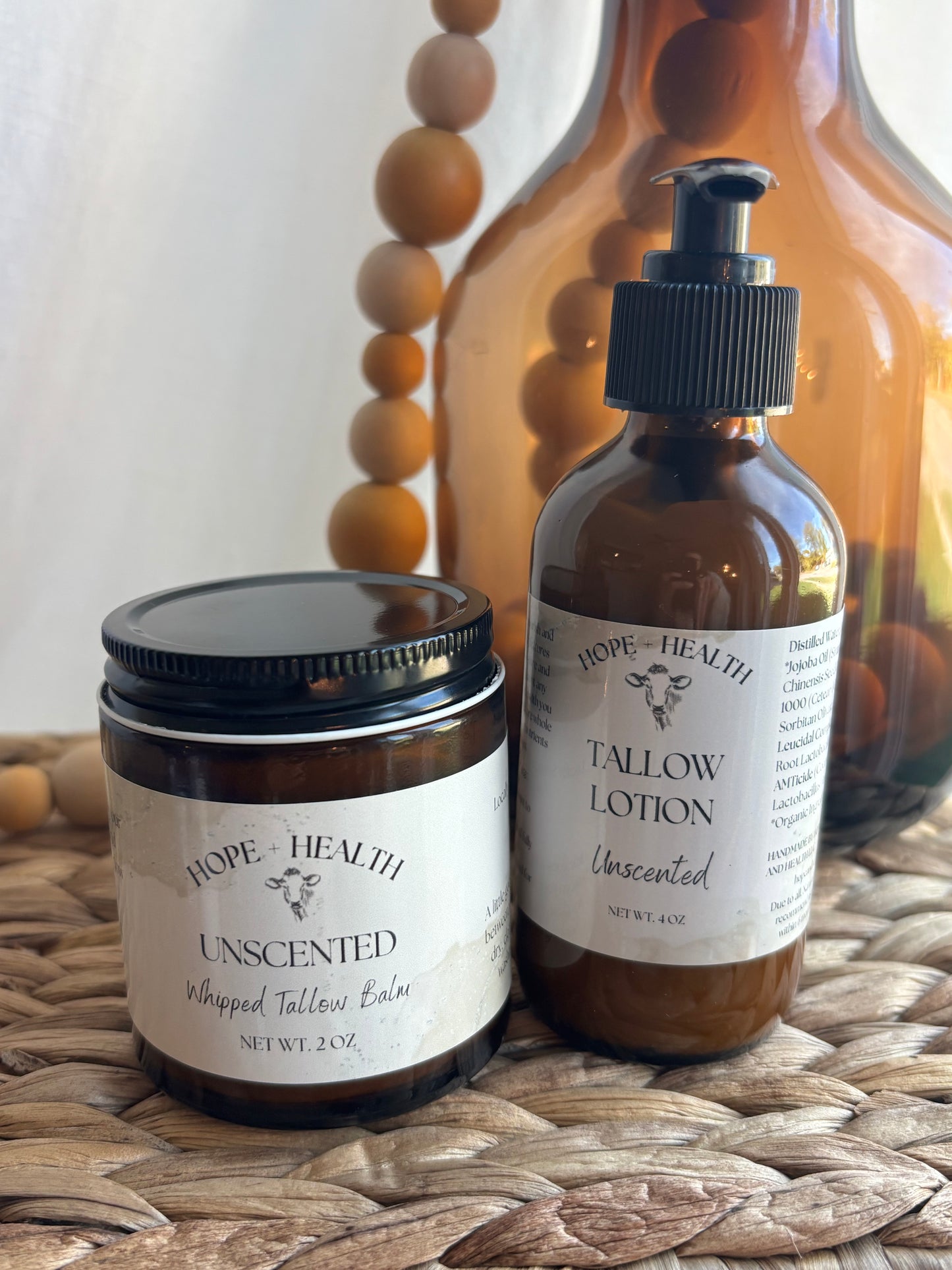 NEW Unscented Whipped Tallow Balm