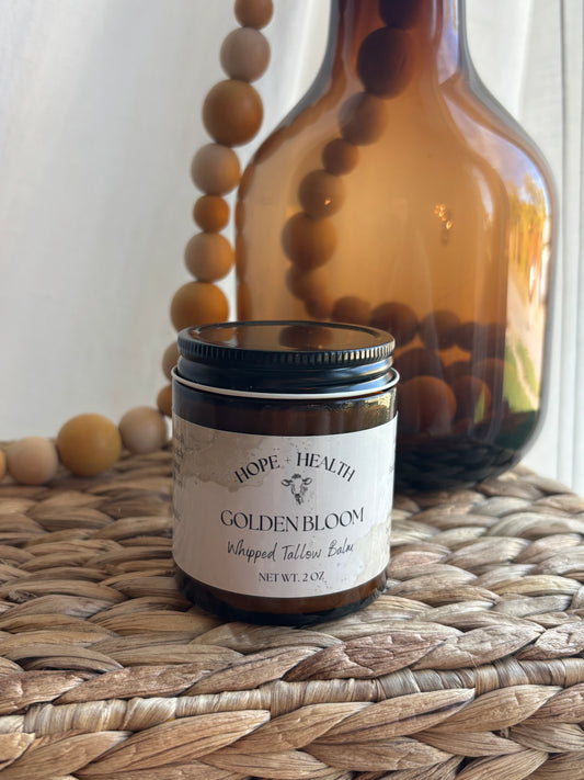 NEW Golden Bloom Whipped Tallow Balm