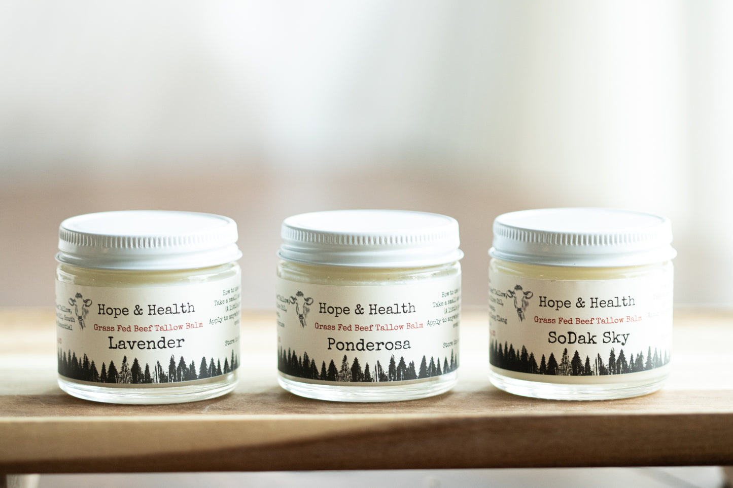 Beef Tallow Balm: SoDak Sky