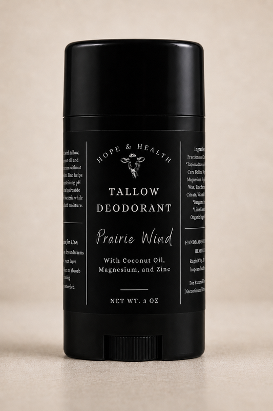 Tallow Deodorant: Prairie Wind