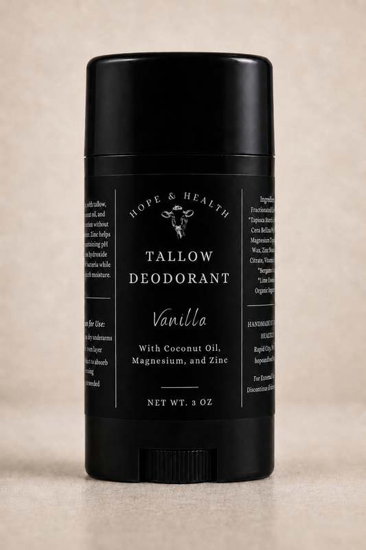 Tallow Deodorant: Vanilla