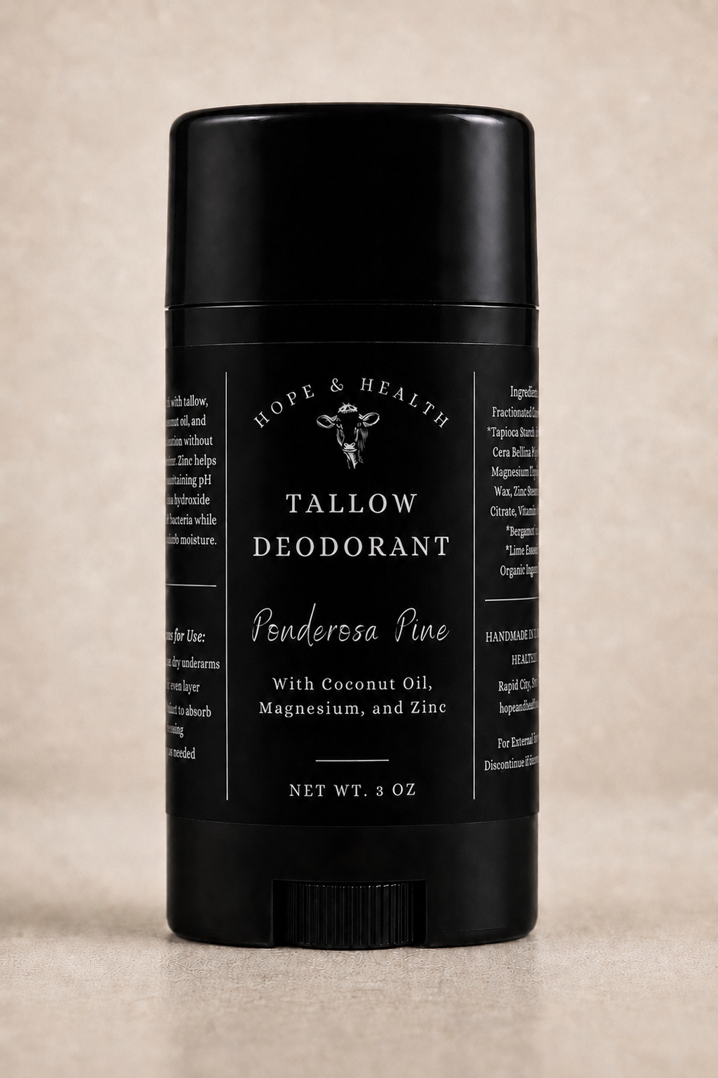 Tallow Deodorant: Ponderosa Pine